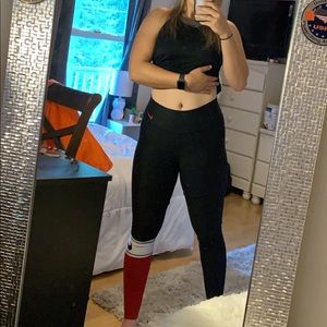 Nike black workout pants